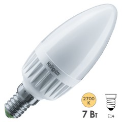 Лампа Navigator 94 376 NLL-C37-7-230-2.7K-E14-FR-DIMM