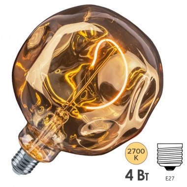 Купить Лампа Navigator 14 499 NLL-F-G125ST-4-230-2.7K-E27-BE