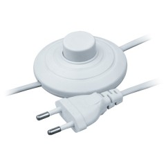 Шнур Navigator 61 600 NPS-FS01-170-2x0.5-WH 1.7м с выкл. белый
