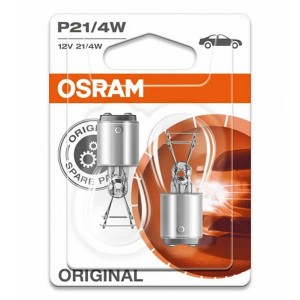 Лампа 7225-02B P21/4W 12V 21W BAZ15d ORIGINAL LINE OSRAM