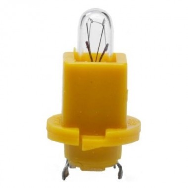 Отзывы Лампа 17022 BAX 24V-1,2W (B8,0-12) Yellow (EBS-R4) NARVA
