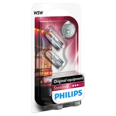 Лампа 13961B2 W5W 24V-5W (W2,1x9,5d) (блистер 2шт.) PHILIPS