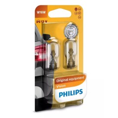 Лампа 12067B2 W16W 12V-16W (W2,1x9,5d) (блистер 2шт.) PHILIPS