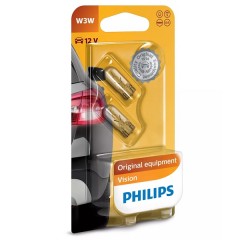 Лампа 12256B2 W3W 12V-3W (W2.1x9.5d) (блистер 2шт.) PHILIPS