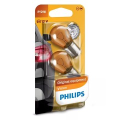 Лампа 12496NAB2 PY21W 12V-21W (BAU15s) (блистер 2шт.) PHILIPS
