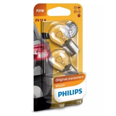 Лампа 12498B2 P21W 12V-21W (BA15s) (блистер 2шт.) PHILIPS