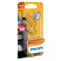 Лампа 12516B2 W1,2W 12V-1,2W (W2x4,6d) (блистер 2шт.) PHILIPS