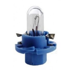 Лампа 17027 BAX 12V-1,2W (BAX8,4d) light blue NARVA