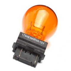 Лампа 17948 S-8 P27/7W 12.8/14V-27/7W (W2,5x16d) (3157NA) Orange NARVA