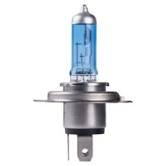 Лампа 12342CVUBW H4 12V- 35/35W (P43t) (белый яркий свет) CrystalVision Ultra Moto PHILIPS