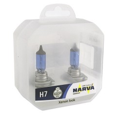 Лампа 98016 H7 12V- 85W (PX26d) (белый свет) RPW+W5W 12V-5W (W2,1x9,5d) (в уп. по 2 шт.) RPW NARVA