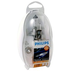 Набор автоламп 55475EKKM H1 12V- 55W (P14,5s) + H7 12V- 55W (PX26d) Easy Kit (55017) PHILIPS