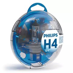 Набор автоламп 55718EBKM H4 12V- 60/55W (P43t) Essential Box PHILIPS