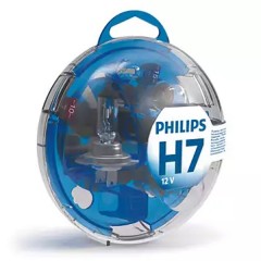 Набор автоламп 55719EBKM H7 12V- 55W (PX26d) Essential Box PHILIPS