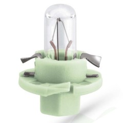 Лампа 12626CP BAX 12V-2W (BX8,4D) Light-Green PHILIPS