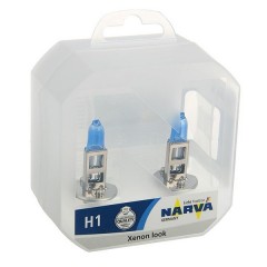 Лампа 48641S2 H1 12V 55W P14,5s (белый свет) (уп. 2шт) RPW NARVA