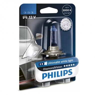 Купить Лампа 12258DVB1 H1 12V 55W (P14,5s) (белый холод.свет-голуб.оттен.) (блистер 1шт.) Diamond Vision