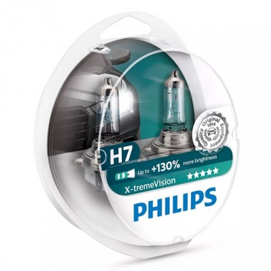 Обзор Лампа 12258XV+S2 H1 12V 55W P14,5s (+130% света) (уп. 2шт.) X-treme Vision PHILIPS