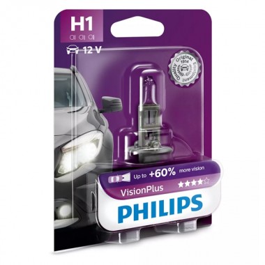 Отзывы Лампа 12258XVPB1 H1 12V 55W (P14,5s) (+150% света+увелич. срок службы) (блистер 1шт.) X-treme Vision