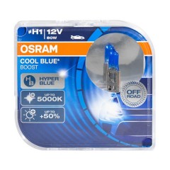 Лампа 62150CBB-HCB H1 12V 80W P14.5s (5000К) COOL BLUE BOOST OSRAM (упаковка 2шт)