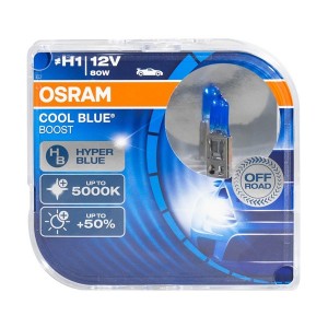 Купить Лампа 62150CBB-HCB H1 12V 80W P14.5s (5000К) COOL BLUE BOOST OSRAM (упаковка 2шт)