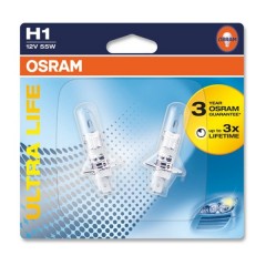 Лампа 64150ULT-02B H1 55W 12V P14,5S (4 года гарантии) ULTRA LIFE OSRAM (упаковка 2шт)