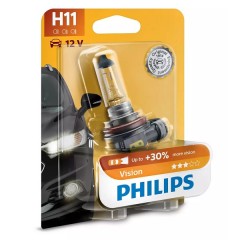Лампа 12362PRB1 H11 12V 55W PGJ19-2 ( +30% света) (блистер 1шт.) Vision PHILIPS