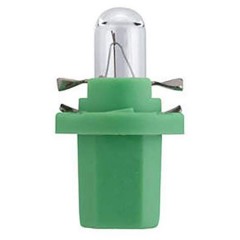 Лампа 12604CP BAX 12V 2W B8,5D Green PHILIPS