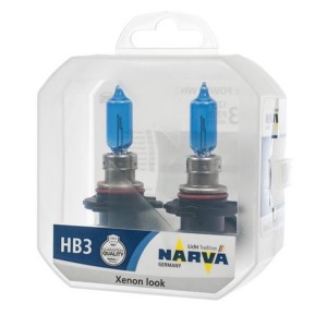 Лампа 48625S2 HB3 12V 65W P20d (белый свет) (упаковка 2шт) RPW NARVA