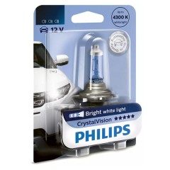 Лампа 9005CVB1 HB3 12V 65W P20d (белый яркий свет) (блистер 1шт.) Crystal Vision PHILIPS