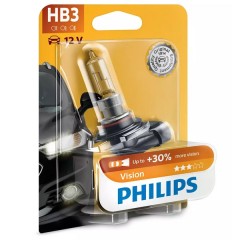 Лампа 9005PRB1 HB3 12V 65W P20d ( +30% света) (Premium) (блистер 1шт.) Vision PHILIPS