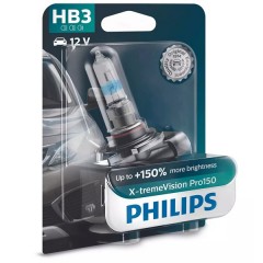 Лампа 9005XVPB1 HB3 12V 65W P20d (+150% света+увелич. срок службы) (блистер 1шт.) X-treme Vision Pro