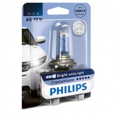 Отзывы Лампа 9006CVB1 HB4 12V 55W P22d (белый яркий свет) (блистер 1шт.) Crystal Vision PHILIPS