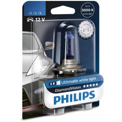 Лампа 12342DVB1 H4 12V 60/55W P43t (белый холод.свет-голуб.оттен.) (блистер 1шт.) Diamond Vision