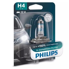 Лампа 12342XVPB1 H4 12V 60/55W P43t (+150% света+увелич. срок службы) (блистер 1шт.) X-treme Vision