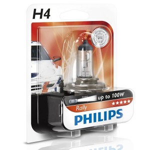 Лампа 12569RAB1 H4 12V 100/90W P43t (блистер 1шт.) Rally for off-road only PHILIPS