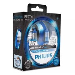 Лампа 12972CVPBS2 H7 12V 55W PX26d (белый свет-отен.голуб. в фар.нелинз.) (уп. 2шт.) Color Vision