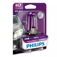 Лампа 12972VPB1 H7 12V 55W PX26d (+60% света) (блистер 1шт.) Vision Plus PHILIPS