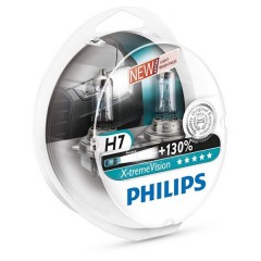 Лампа 12972XV+S2 H7 12V 55W PX26d (+130% света) (уп. 2 шт.) X-treme Vision PHILIPS