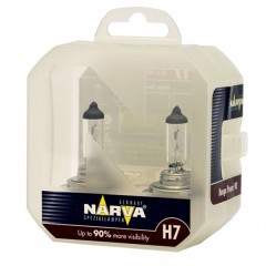 Лампа 48047S2 H7 12V 55W PX26d (+90% света) (п.уп. 2шт.) Range Power 90 NARVA