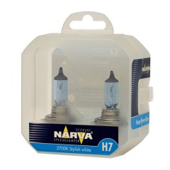 Лампа 48638S2 H7 12V 55W PX26d (белый свет-голуб.оттен.) (п.уп. 2шт.) RPB+ NARVA