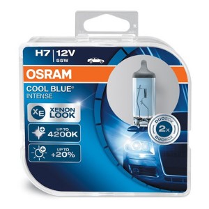 Отзывы Лампа 64210CBI H7 12V 55W PX26d (4200К) COOL BLUE INTENSE OSRAM