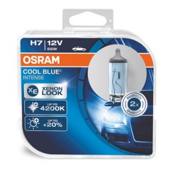 Лампа 64210CBI-HCB H7 12V 55W PX26d (4200К) COOL BLUE INTENSE OSRAM (упаковка 2шт)