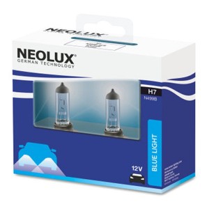 Купить Лампа N499B-2SCB H7 55W 12V PX26D голубовато-белый свет 4000K (64210CBI-HCB) Blue NEOLUX (уп. 2шт)