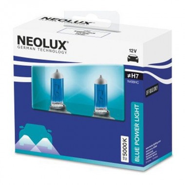 Купить Лампа N499HC-2SCB 80W 12V PX26D H7 KBOX2 BLUE POWER LIGHT NEOLUX (уп. 2шт)