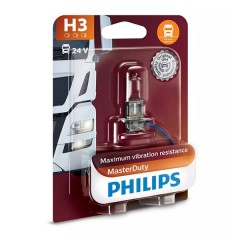 Лампа 13336MDB1 H3 24V 70W PK22s (вибростойкая) (блистер 1шт.) MasterDuty PHILIPS