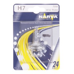 Лампа 48728B1 H7 24V 70W PX26d (блистер 1шт.) NARVA