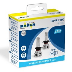 Лампа светодиодная 18033 H7 12/24V-LED PX26d 6500K 16W, CANbus (уп.2 шт.) Range Performance NARVA