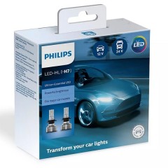 Лампа светодиодная 11972UE2X2 H7 12/24V-LED PX26d 6500K 25W Ultinon Essential, встр. CANbus (уп.2шт)