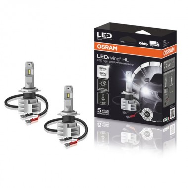 Отзывы Лампа светодиодная 67210CW H7 14W 12V/24V PX26D 4X2 K1 LEDriving HL (уп. 2шт.) OSRAM